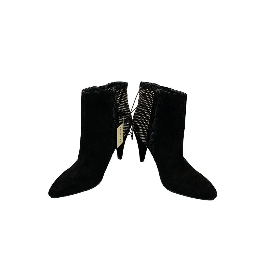 Forever 21 Women's Black & Gold Ankle Booties